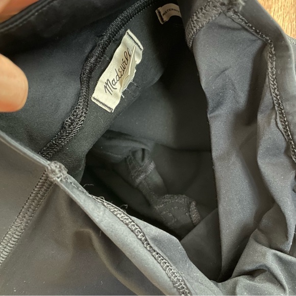Madewell Maternity Over-the-Belly Skinny Jeans in Lunar Wash Black size 24 - Picture 12 of 16
